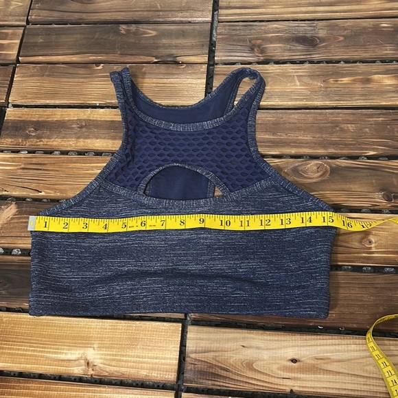 Lorna Jane Racerback Mesh Details Sports Bra Size Large - Picture 7 of 7
